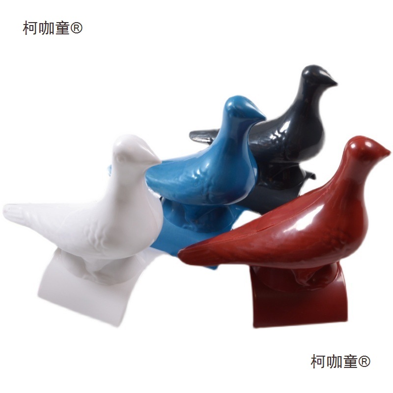 Resin tile accessories, pigeon slope roof decoration, doves of peace, Chinese-style door header, color steel ridge tiles for beautification, plastic Mattai Bao Item Picture