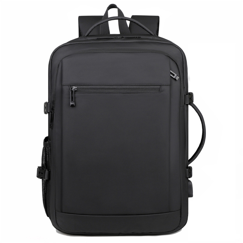 Cross-border lightweight, casual and simple men's backpack, multi-functional commuting computer bag, business backpack, large capacity Item Picture