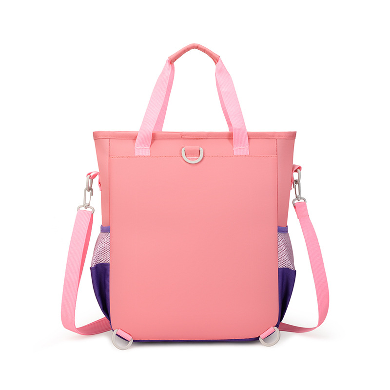 British-style hand-held primary school tutorial bags, crossbody bags, simple and lightweight book bags, tutorial bags, large-capacity homework bags Specification drawing