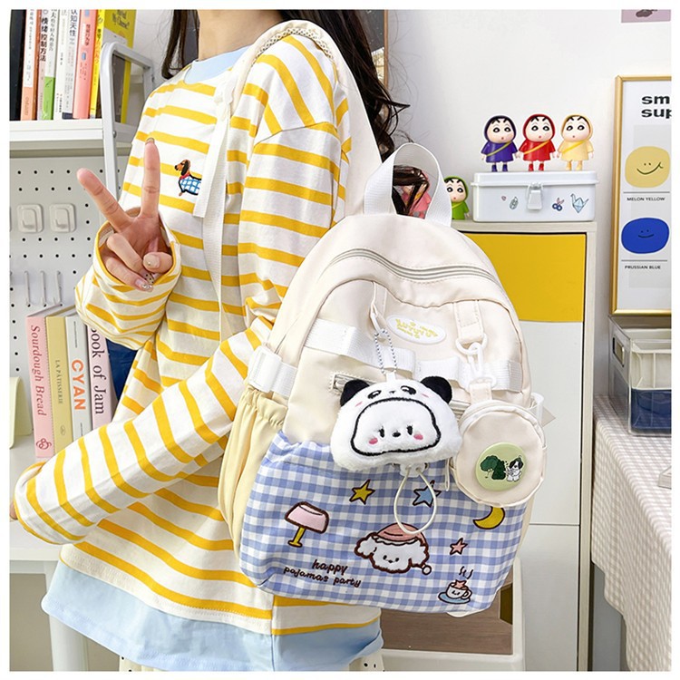 New spring cute and soft children's spring outing and study small backpack, high appearance level, personalized and painful layer girls' backpack details Picture