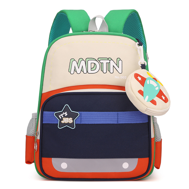 A new cartoon, sweet and cute, casual, simple and lightweight commuting backpack for girls in grades 3 to 6 Item Picture