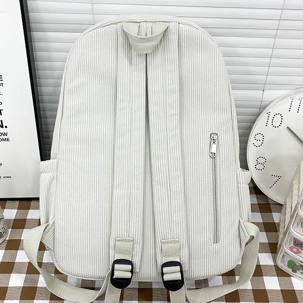 Spring 2024 new student casual and lightweight backpack, Korean style ins sweet dopamine girlish backpack Specification drawing