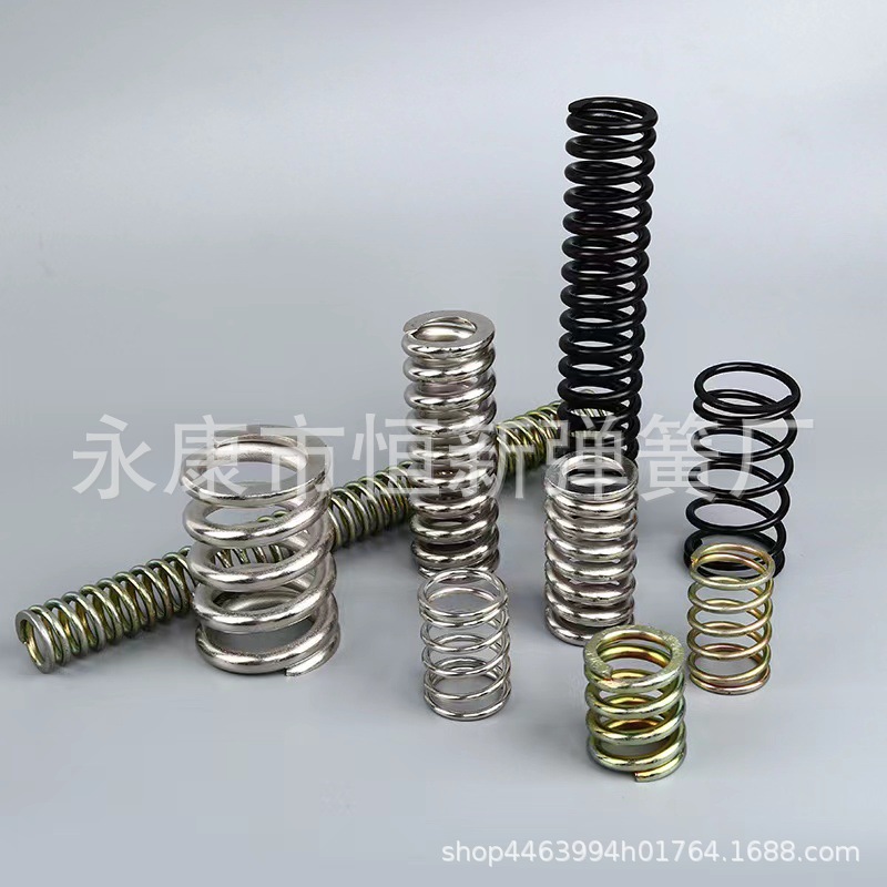 The manufacturer supplies stainless steel cylindrical springs, compression springs, relay button springs and large springs Application Scenario