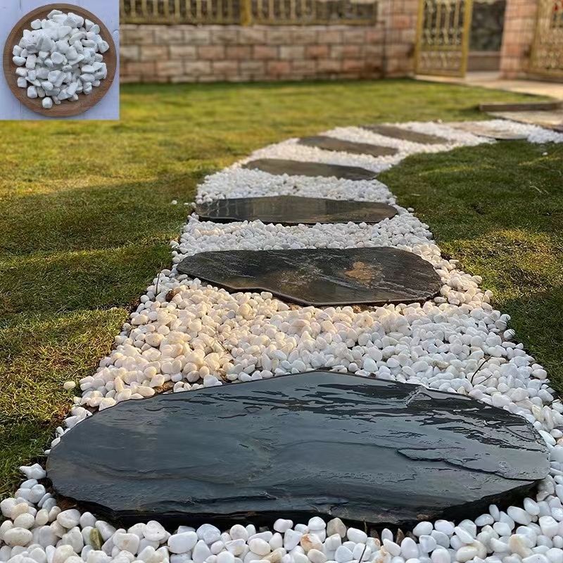 Wear-resistant stepping stones for garden lawns, anti-slip stepping stones, bluestone lawn, outdoor stepping stones, natural courtyard floor tiles details Picture