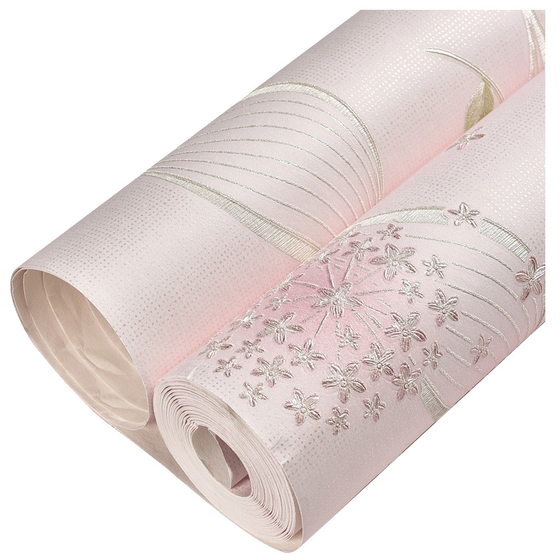 Self-adhesive wallpaper, European-style 3D stereoscopic precision pressed non-woven fabric thickened wallpaper, bedroom, living room, TV background wall stickers Item Picture