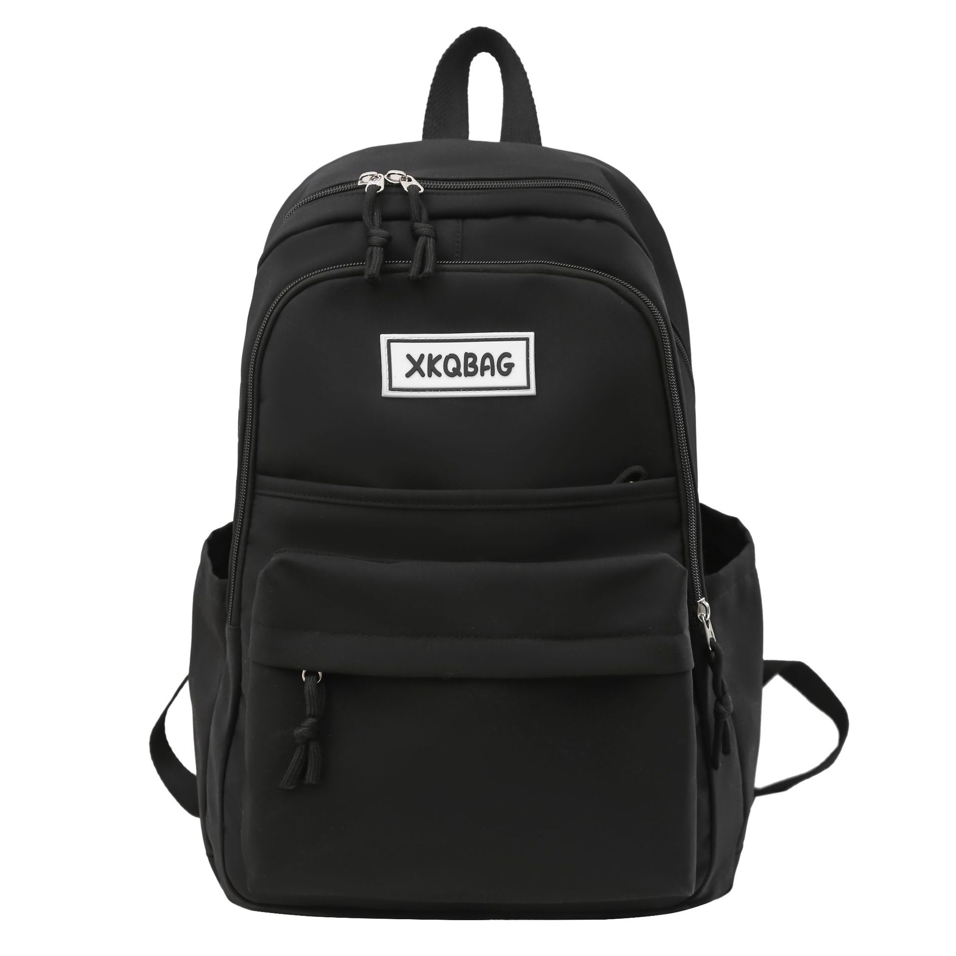 High appearance level Korean-style schoolbag for middle and high school students, casual and lightweight backpack, large capacity, simple and versatile backpack Item Picture