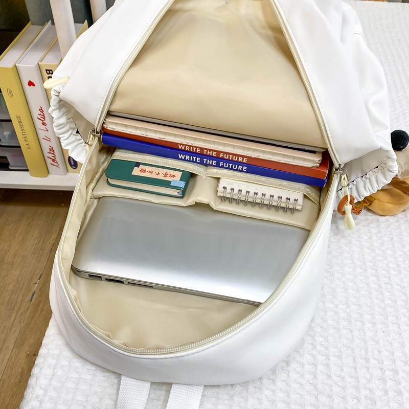 New summer forest-themed, fresh and cute student backpack for girls on Instagram. High appearance level, sweet and soft girl, travel lightweight backpack Application Scenario