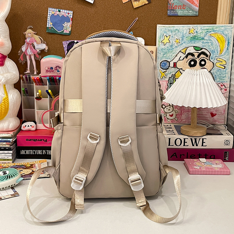New high-quality, fresh, sweet and cute rabbit transparent pain-making bag for junior and senior high school students' spring outing backpack Specification drawing