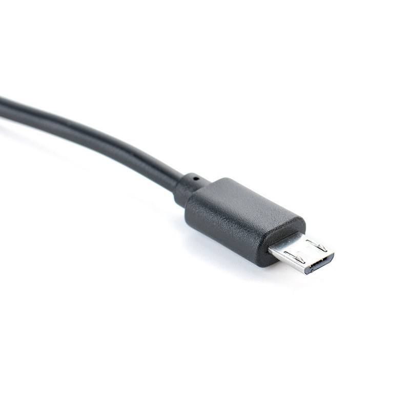 Android phones are compatible with Xiaomi and Huawei mutual charging and reverse charging Type-c to micro male to male otg data cables Specification drawing