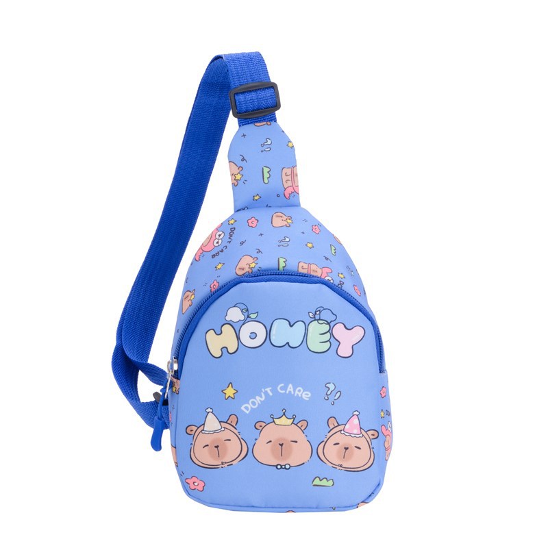 Cross-border super cute children's crossbody bag, fashionable coin purse, lightweight chest bag for toddlers, and adorable backpacks for boys and girls Item Picture