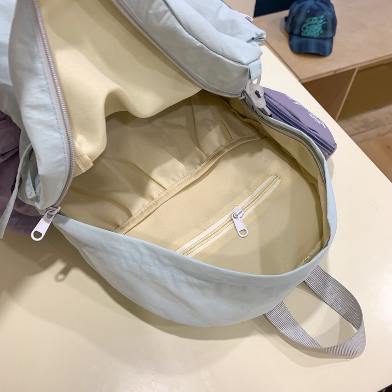 Cute school-style ins large-capacity high school student treasure bag, versatile backpack for women's commuting, college student backpack Application Scenario