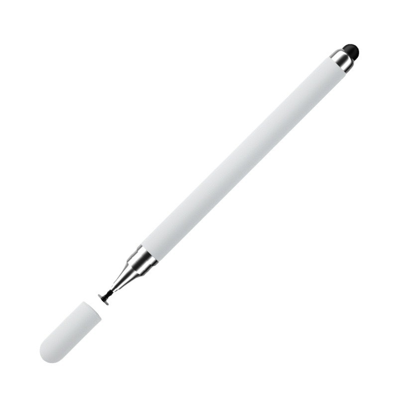 【 Original Manufacturer 】 High-precision silicone pen tip 2-in-1 touch pen for mobile phones, tablets, scissors, drawing and handwriting pen Item Picture