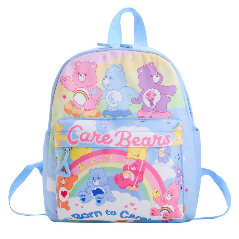 New winter children's schoolbags, cute and stylish cartoon little bear backpacks for kindergarten girls, casual snack backs Item Picture