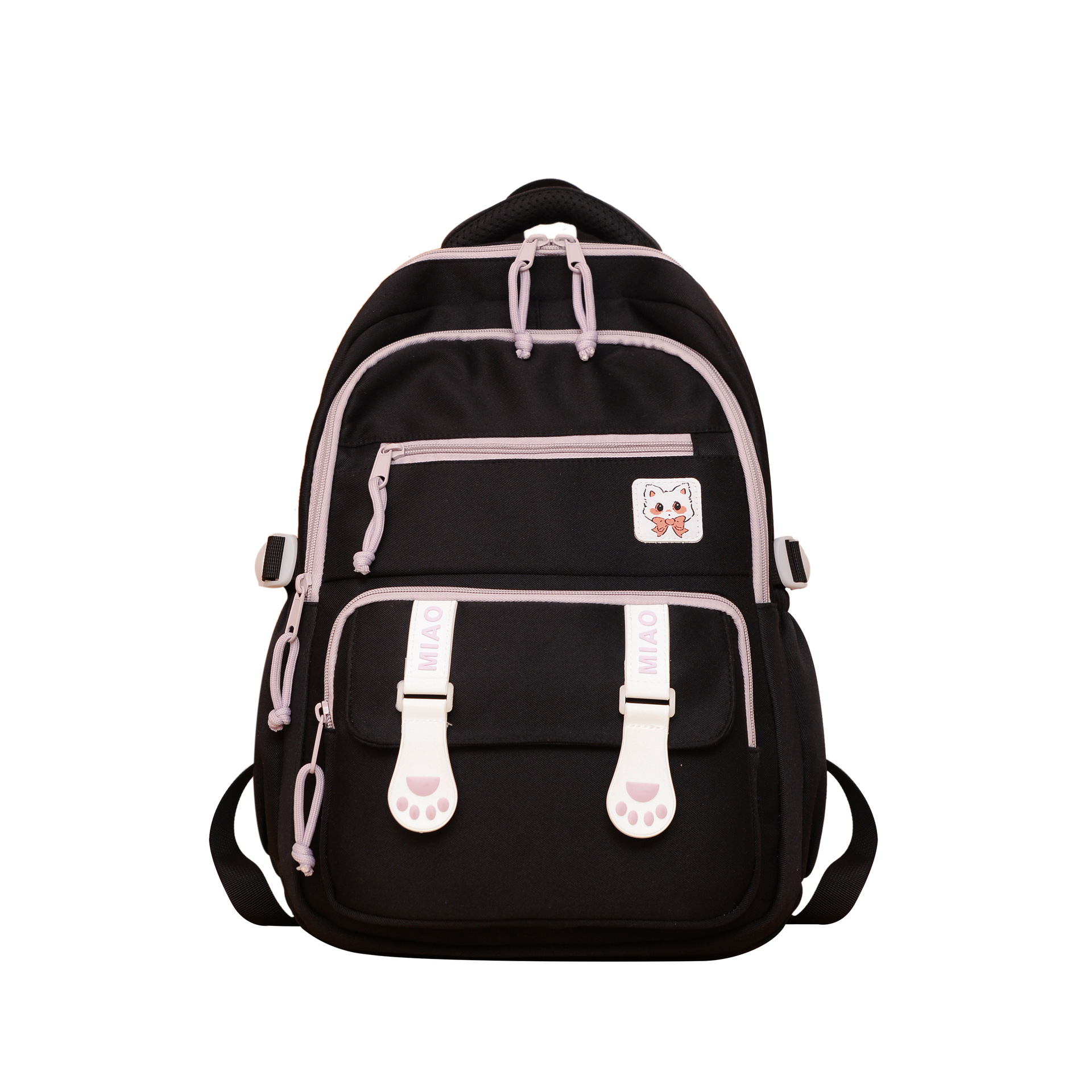 A new high-appearance-level forest-themed ins fresh and sweet candy-colored backpack for junior and senior high school students with large capacity Item Picture