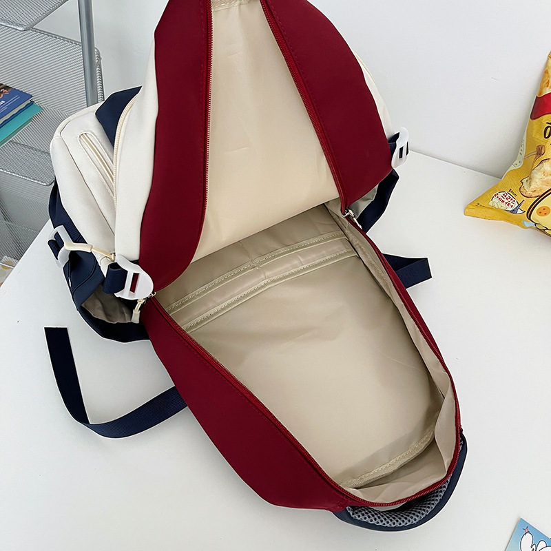New schoolbag for girls, Korean version, ins school style, primary school backpack, casual and simple, college couple backpack Application Scenario
