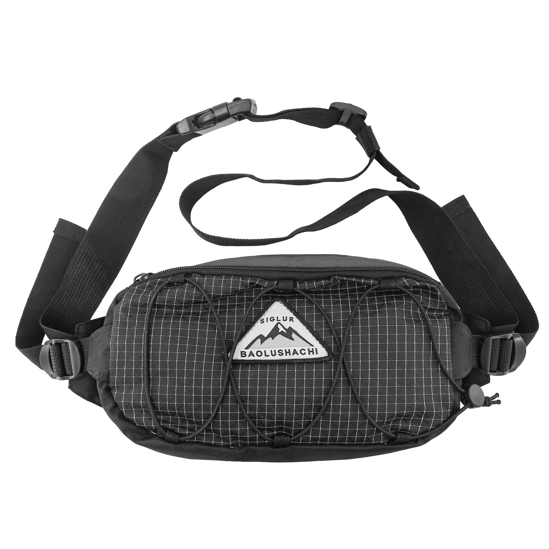 2025 New style American retro crossbody bag, casual and versatile waist bag, personalized sporty chest bag, hiking and mountain climbing backpack Item Picture