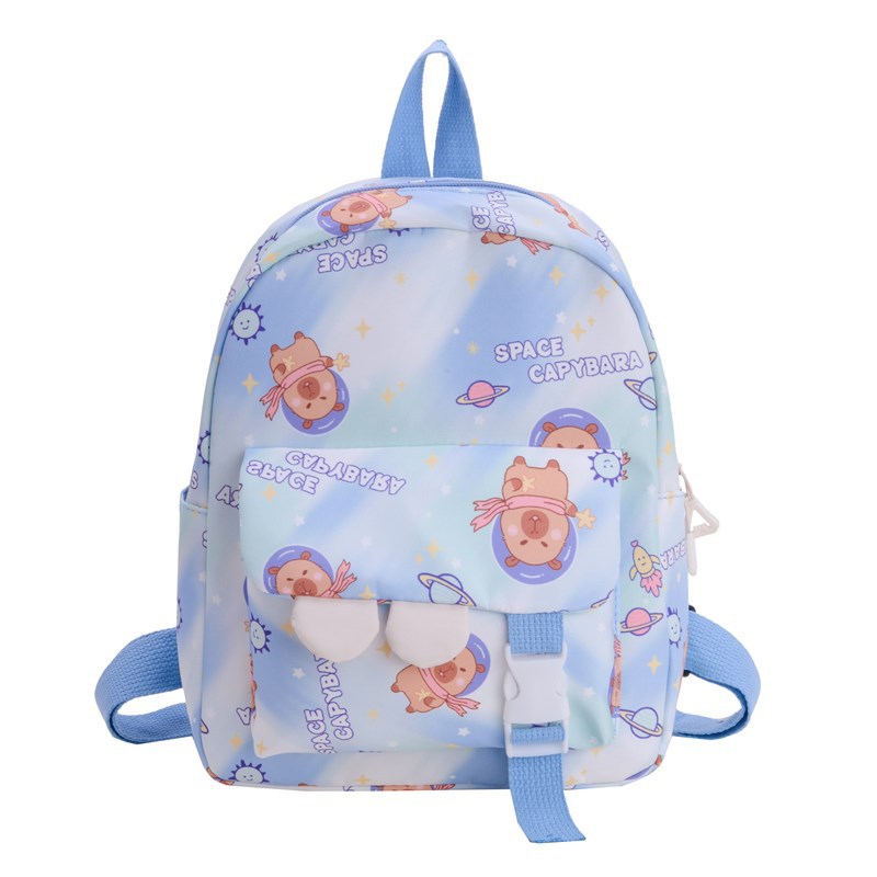 Korean version 2025 Spring New children's schoolbag cartoon cute boys' and girls' burden reduction and spine protection kindergarten backpack Item Picture