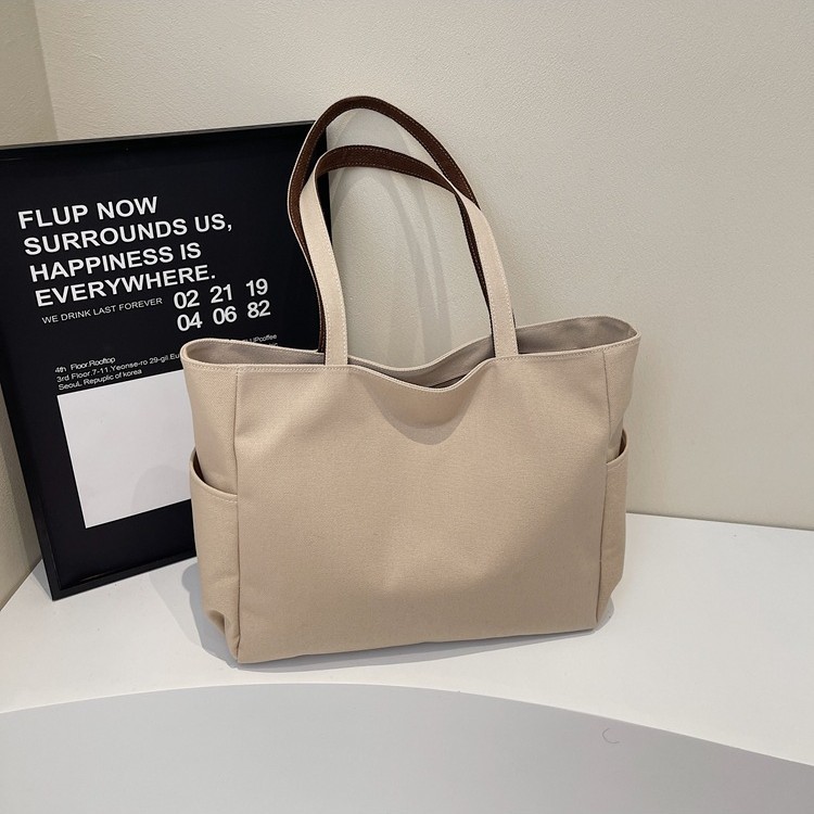 2025 New large-capacity versatile single-shoulder retro underarm bag, fashionable and versatile tote bag, casual and simple single-shoulder bag Specification drawing