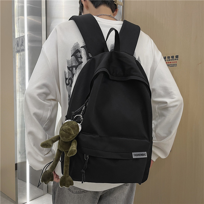 A simple and large-capacity travel backpack for men, a casual backpack for women, and a schoolbag for junior high school, high school and college students from Japan and South Korea Specification drawing