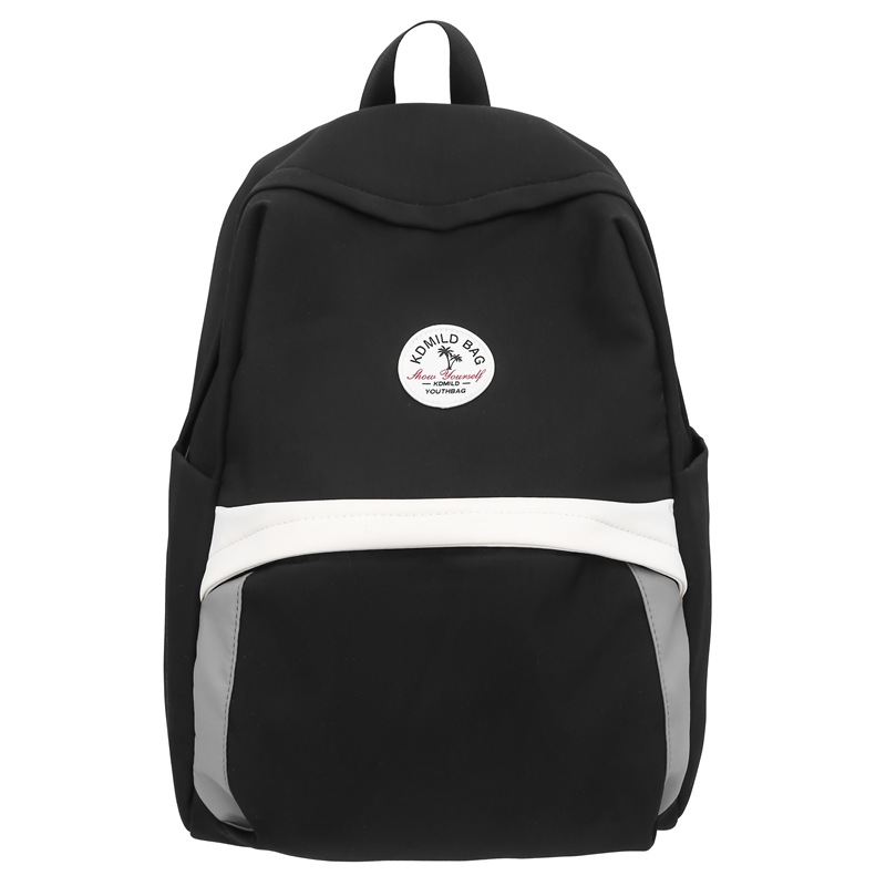 A simple and casual schoolbag with a school style for junior high school girls, a backpack for college students, and a light small schoolbag for commuting for girls Item Picture