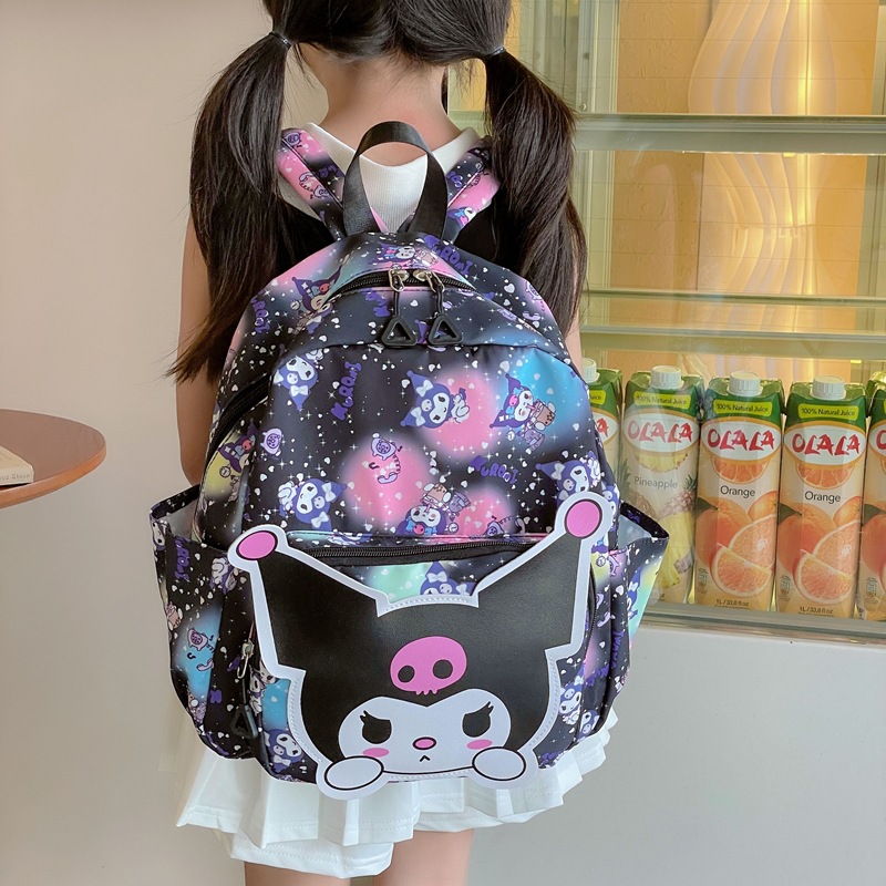 Trendy children's backpacks 2024 new style, cute cartoon casual backpacks for girls, trendy and fashionable anime schoolbags Application Scenario
