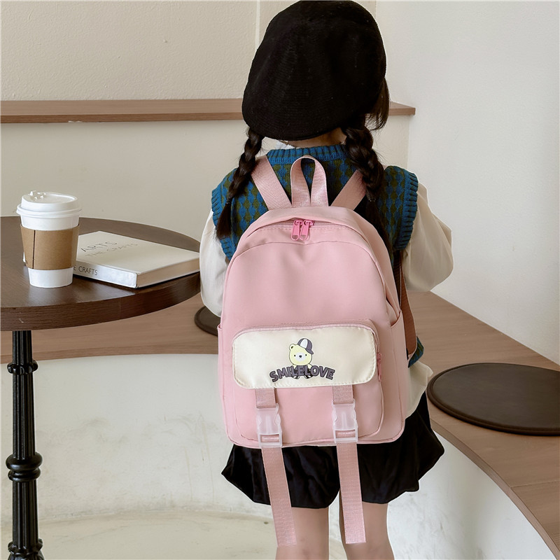 New autumn original backpack, cute little backpack for kindergarten 3-6, simple and versatile travel for primary school students details Picture