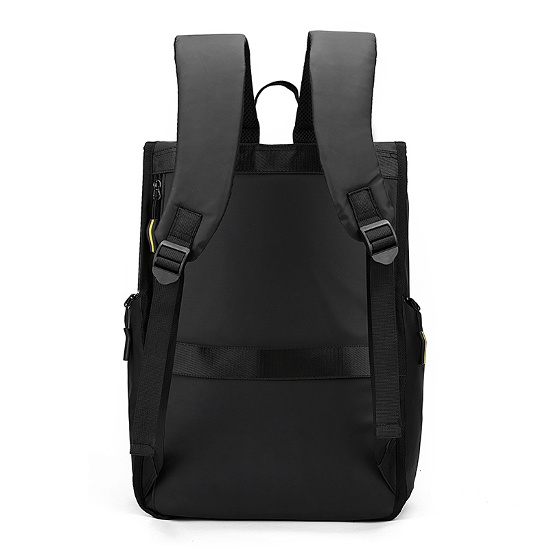 New men's rolled-up backpack, large-capacity casual bag, high-end nylon foldable and rolleable backpack Specification drawing