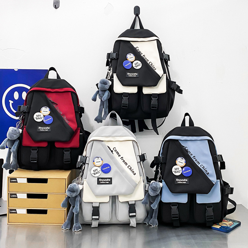 Schoolbag for boys, high school students, high school students, high school students, high school students, super cool and trendy girls on Instagram details Picture