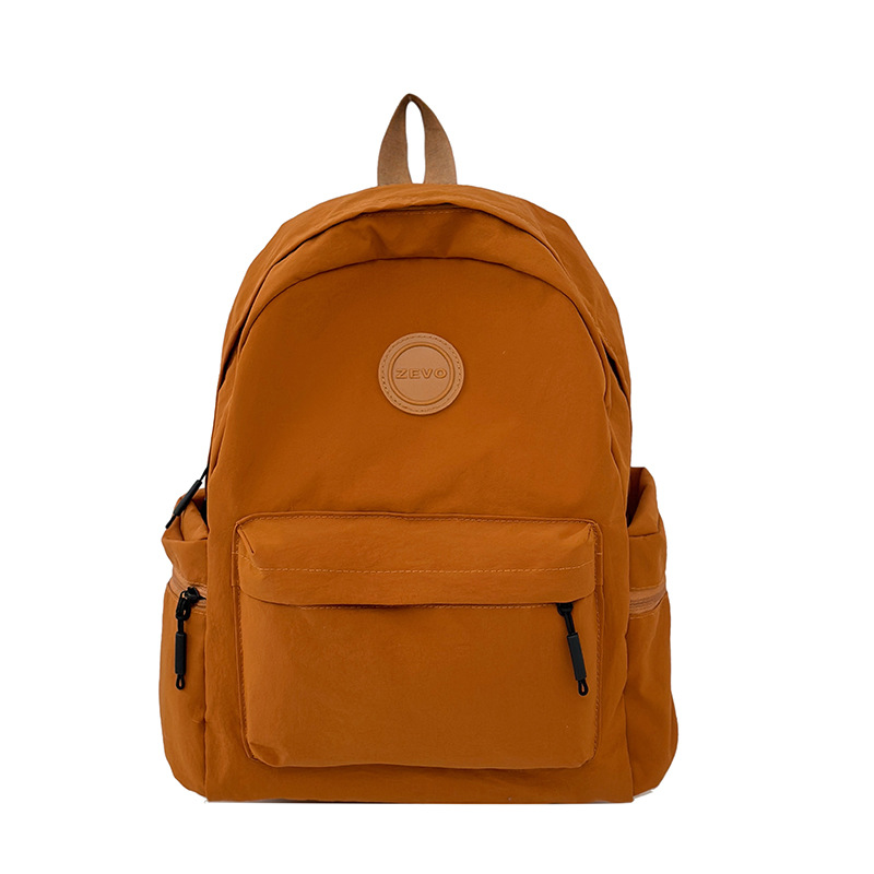 Spring new casual backpack for women, simple and lightweight commuting travel backpack, large-capacity schoolbag for junior and senior high school students Item Picture
