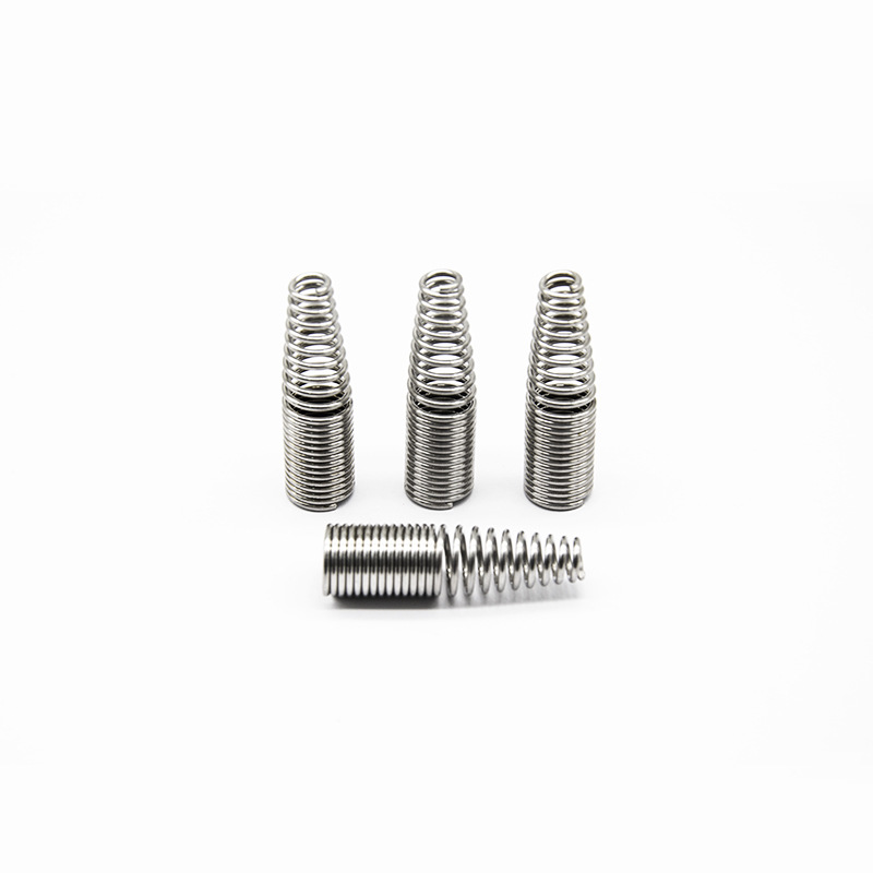 Stainless steel shock-absorbing compression spring manufacturer offers non-standard bicycle shock-absorbing compression springs in customized specifications for wholesale Item Picture