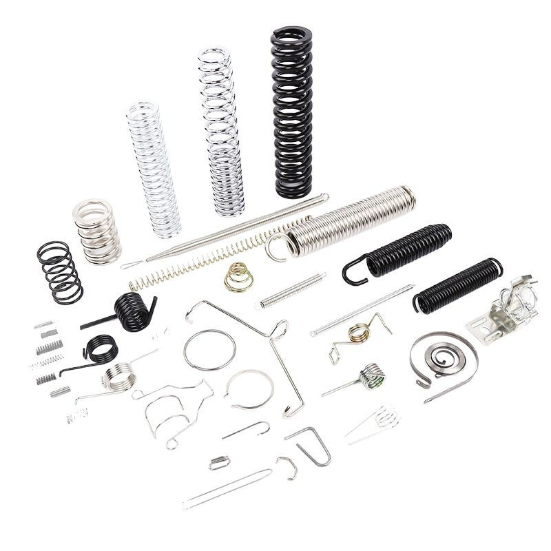 Yueqing large wire diameter vibrating screen compression spring cylindrical helical reset spring load-bearing shock absorption mold compression spring Item Picture