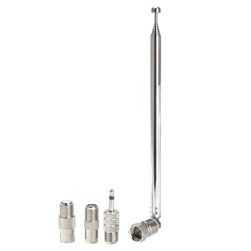 7120 antenna 5-piece set, F-head quick-plug tv male head 3.5mm plug, bnc head total length 765mm Item Picture