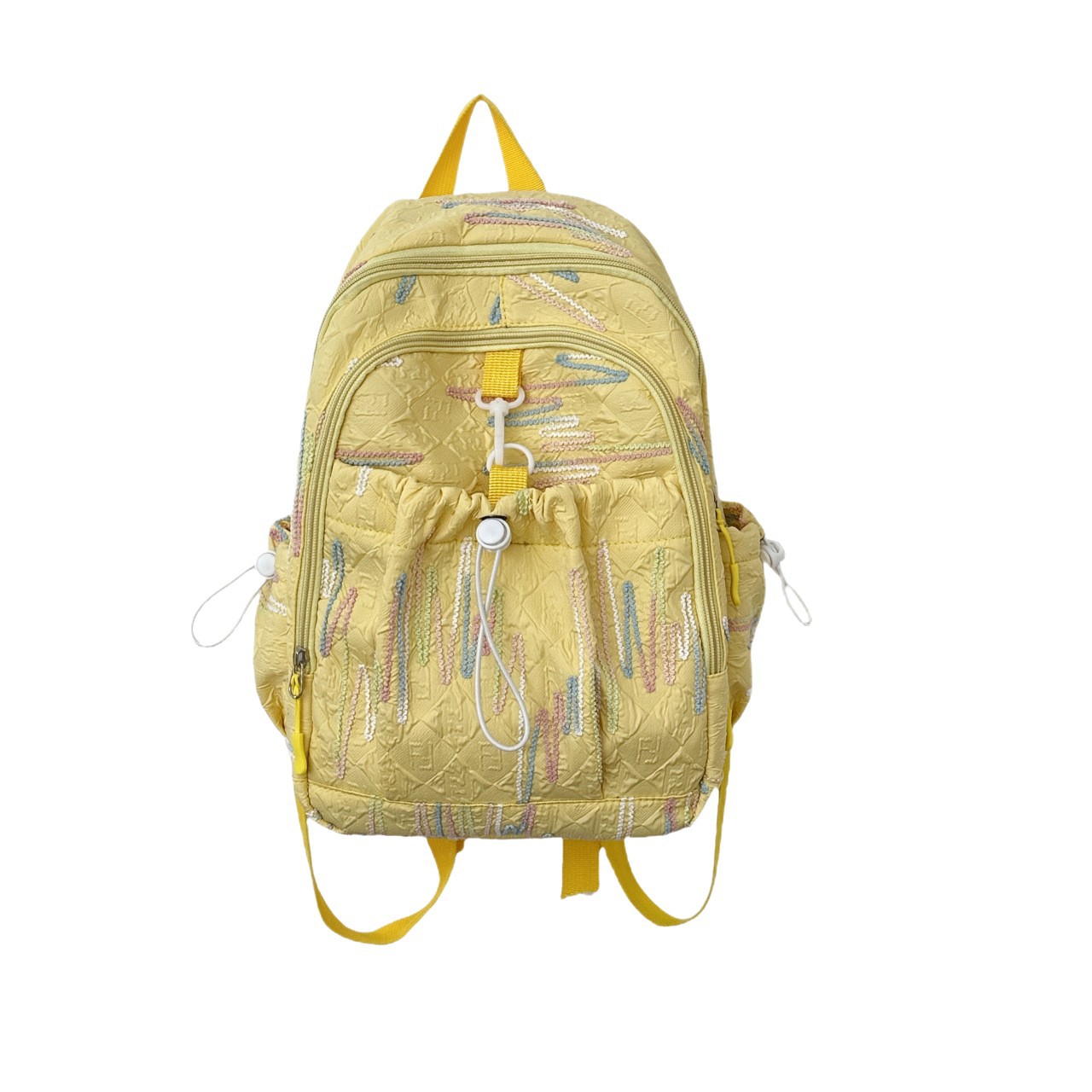 Cross-border trend high appearance level schoolbag for female primary school students, junior and senior high school students, niche design sense, simple and versatile backpack Item Picture