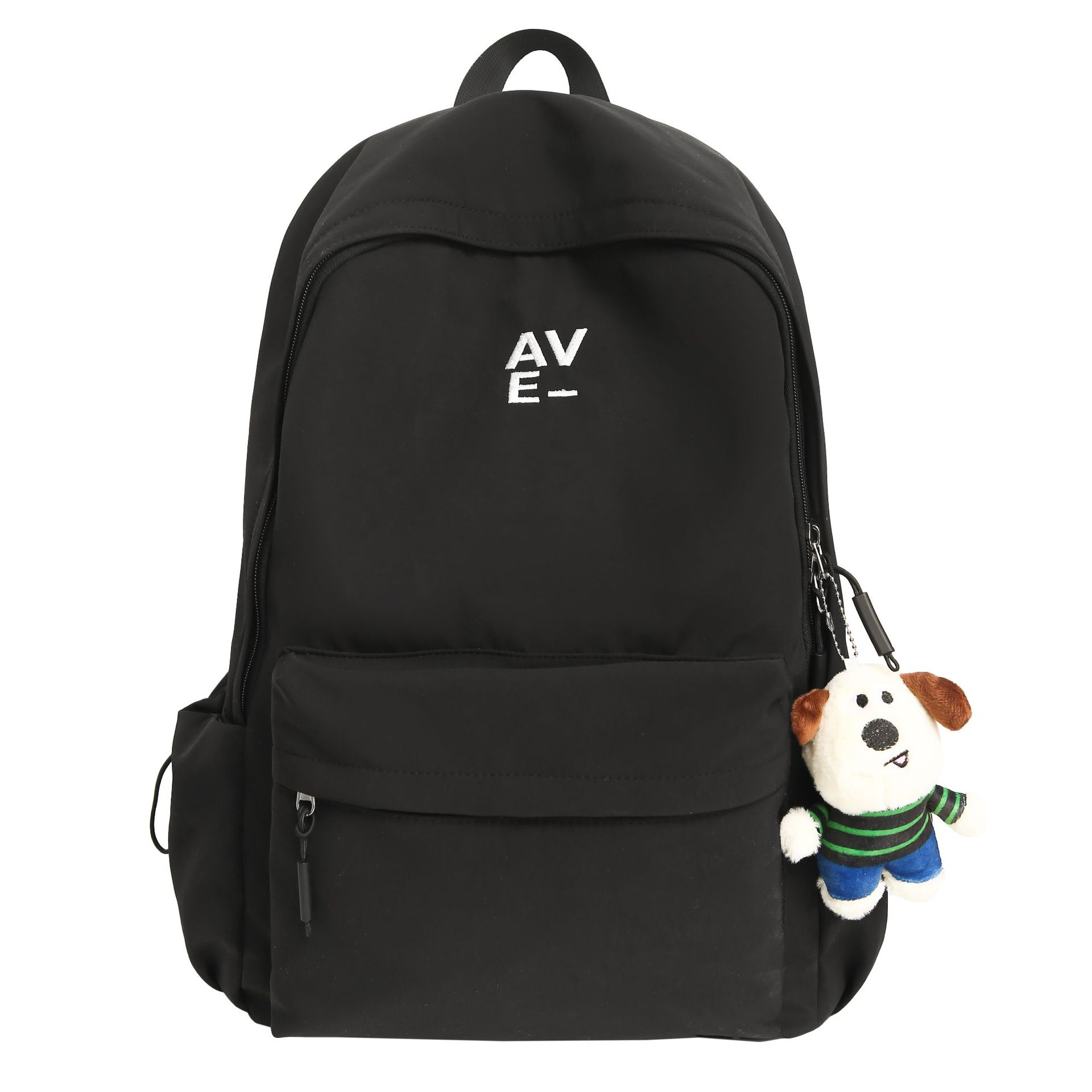 Korean version couple simple large-capacity backpack, casual commuting college student schoolbag, niche lightweight travel backpack Item Picture
