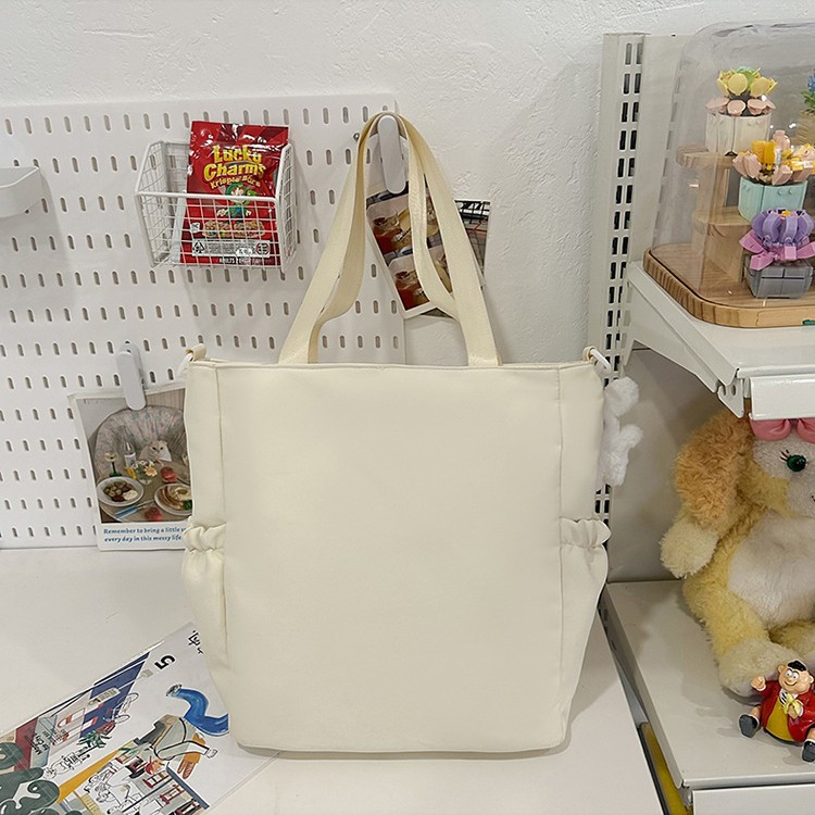 Korean version of ins large-capacity backpack, niche design, casual, versatile and fashionable single-shoulder bag, class commuting and tutorial backpack Specification drawing