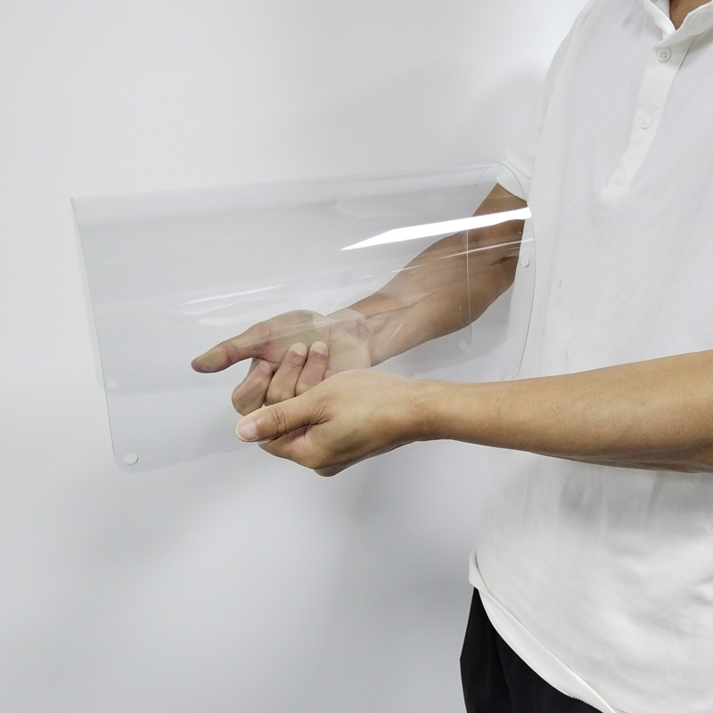 3mm transparent pc polycarbonate sheet, 5mm transparent PC polycarbonate sheet, 3mm skylight panel, hard board, 2mm sunshade, Foshan Application Scenario
