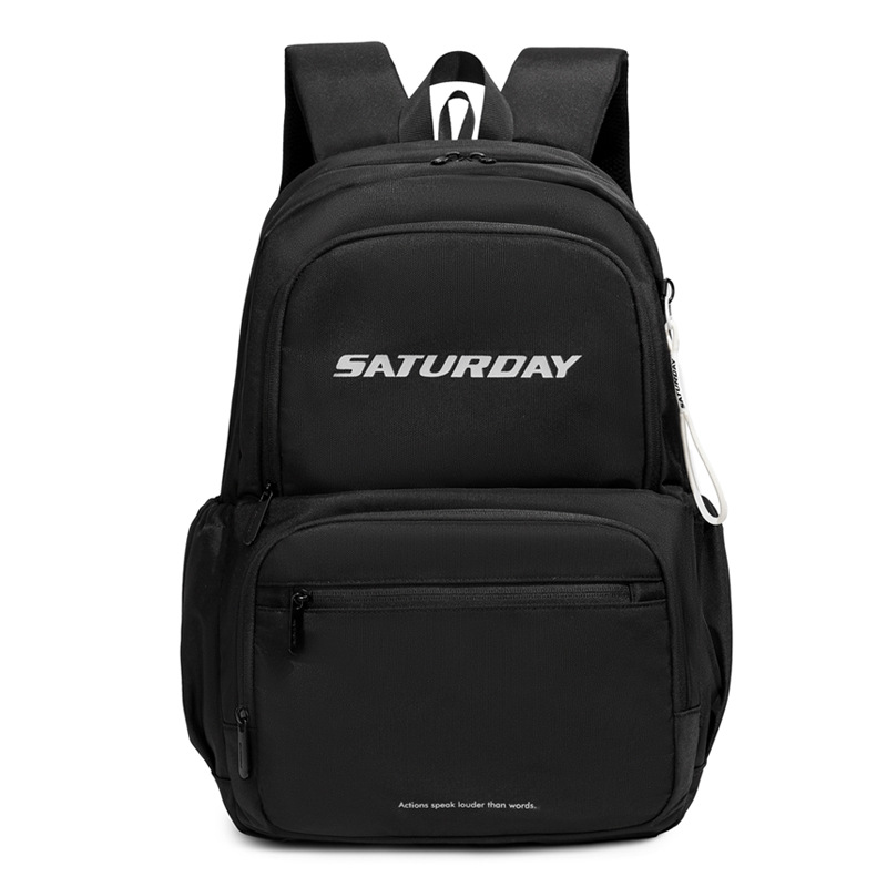 A new cross-border backpack for men, featuring a lightweight, simple and large-capacity computer backpack for business trips and daily commutes Item Picture