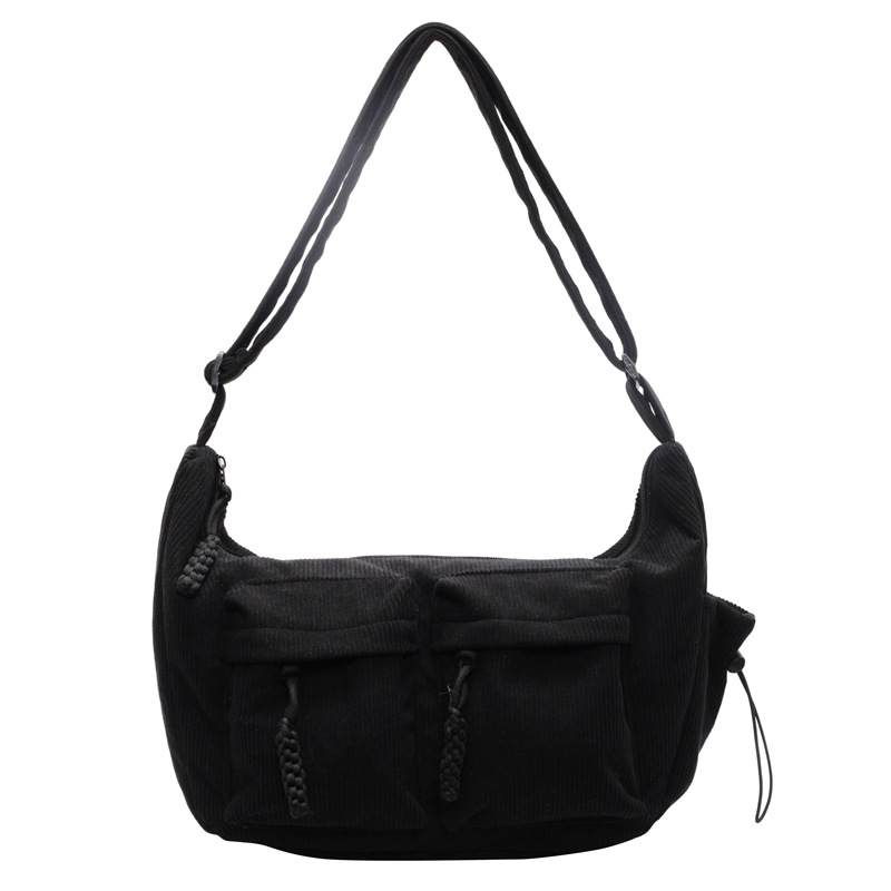 Fashionable large-capacity tote bag, niche design handbag, simple and versatile shoulder bag, crossbody bag for work and commuting, women Item Picture