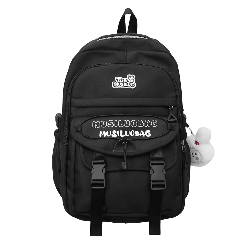 A new Japanese-style ins backpack with a high level of appearance, fresh and sweet, and a large capacity for light travel for junior and senior high school students Item Picture