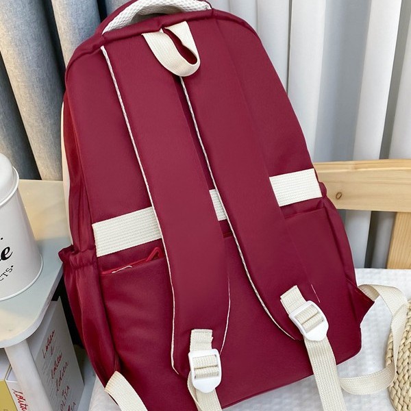 Japanese-style, high-appearance-level, college-style, large-capacity schoolbag for junior and senior high school students, girl's backpack, computer travel backpack with reduced burden Application Scenario
