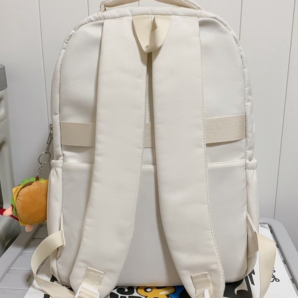 A two-piece set of backpacks for grades 4-6 in the style of Japanese ins Academy, a Korean version of a girl's cat-ear backpack Specification drawing