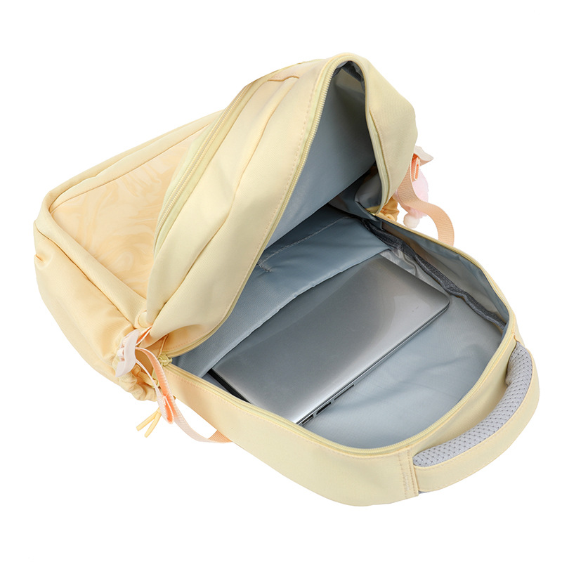 2025 Large-capacity Japanese InS-style, fresh and sweet schoolbag for junior and senior high school students, lightweight and versatile travel backpack Item Picture