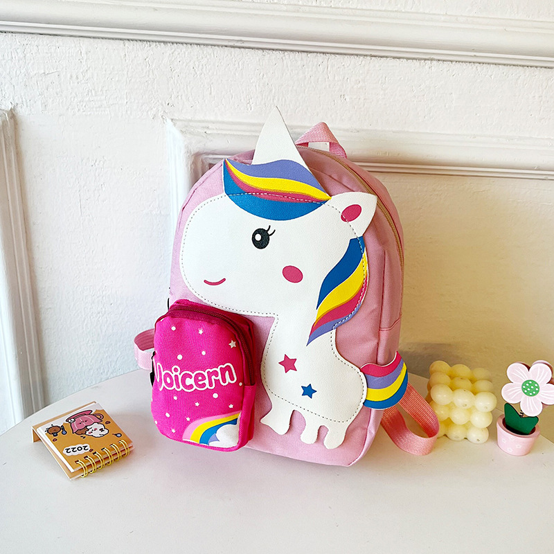 Kindergarten schoolbags for girls aged 2 to 6, anti-wandering backpacks for boys in the big and small classes, and lightweight backpacks for babies and children Specification drawing