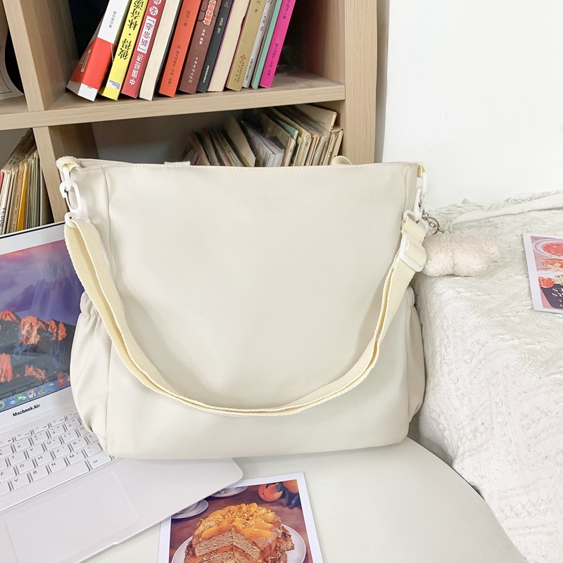 Japanese-style ins student crossbody bag, cute and casual for girls, large-capacity student tutorial bag, forest-style office worker single-shoulder bag Specification drawing