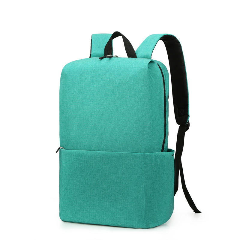 Wholesale colorful backpacks, simple and casual backpacks, men's and women's casual schoolbags, lightweight backpacks Item Picture