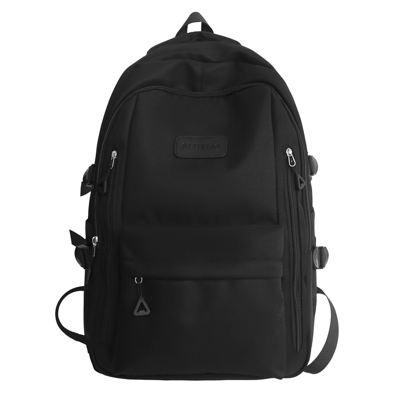 The 2023 new Korean-style ins college student couple backpack is lightweight and simple, a backpack for junior and senior high school students Item Picture