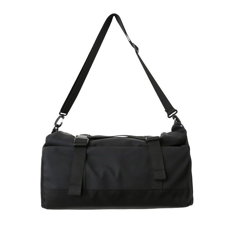 Fitness bag, men's dry and wet separation basketball training sports crossbody bag, trendy Japanese style Instagram couple rolled-up single-shoulder bag Item Picture