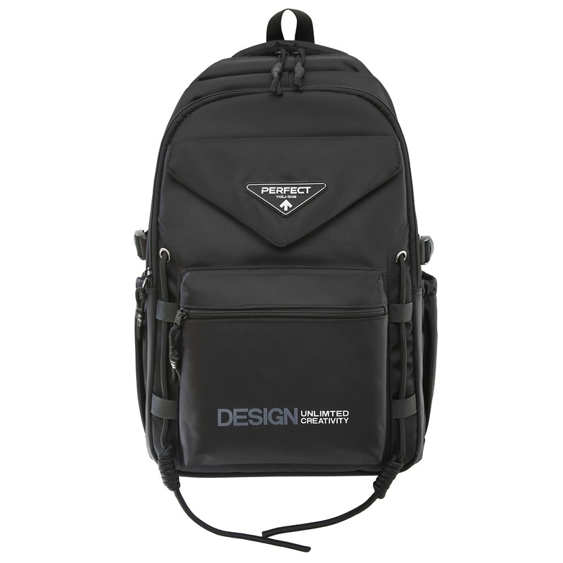 Male college student backpack for junior and senior high school travel, male ins Japanese-style large-capacity backpack for class commuting, computer backpack Item Picture