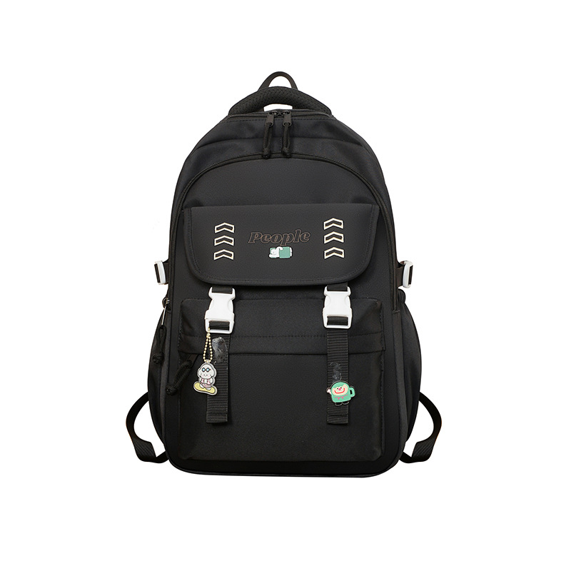 The new forest-themed ins high-appearance-level Harajuku style fresh and sweet backpack is a lightweight and large-capacity backpack for junior and senior high school students Item Picture
