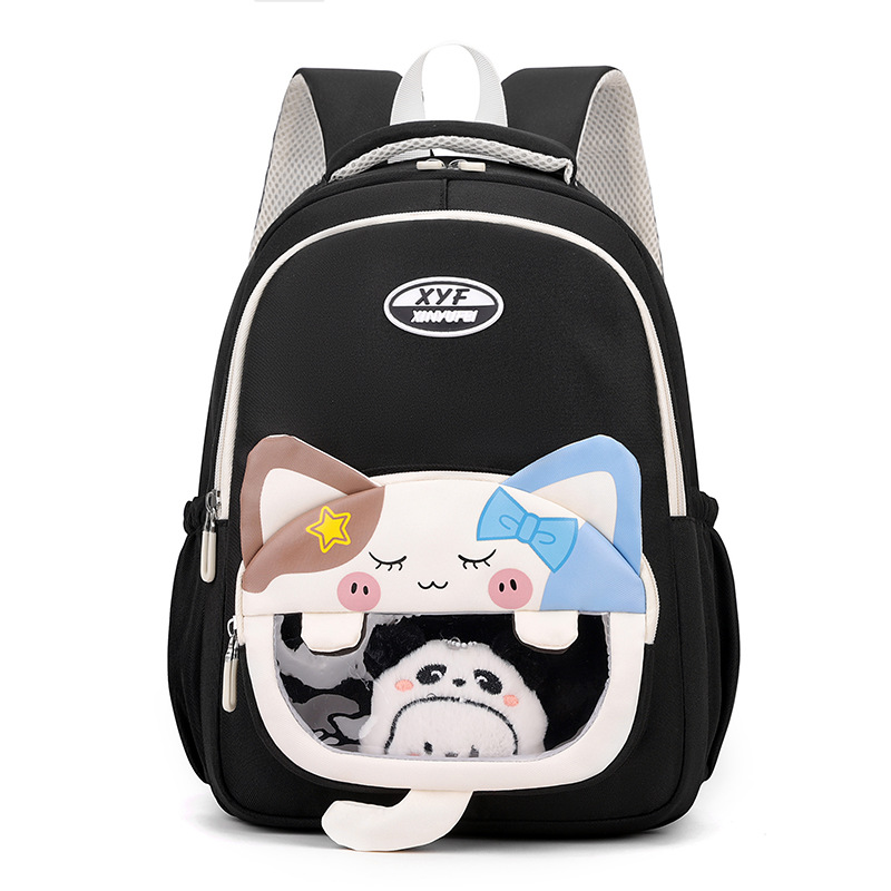 Primary school backpack for boys from grades three to six, large-capacity schoolbag for girls, 2024 new style of backpack for reducing burden and protecting the spine Item Picture